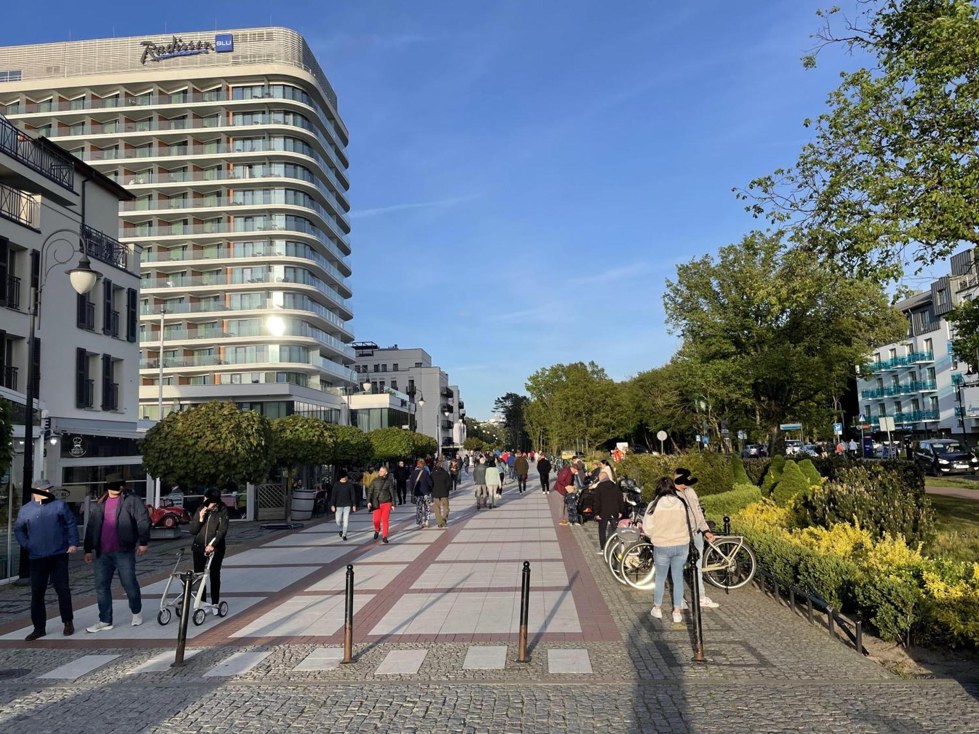 Apartment Gyna - Promenade - Strandnah Świnoujście Eksteriør bilde
